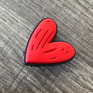 Red Heart CROCS Jibbitz Shoe Charm 5/$20